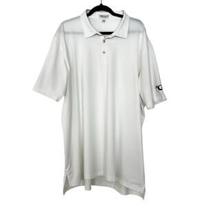Peter Millar Summer Comfort Polo Short Sleeve Top White Mens XXL